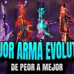 Descubre las armas evolutivas más poderosas en Free Fire: ¡Conviértete en un maestro del combate! 2 cuales son las armas evolutivas mas poderosas en free fire